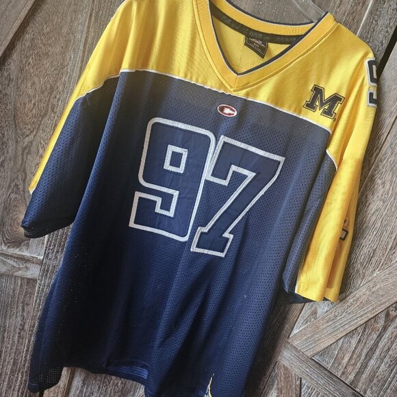 Michigan Wolverines #97 Colosseum Jersey Size XXL NCAA College Football Game - Picture 2 of 14